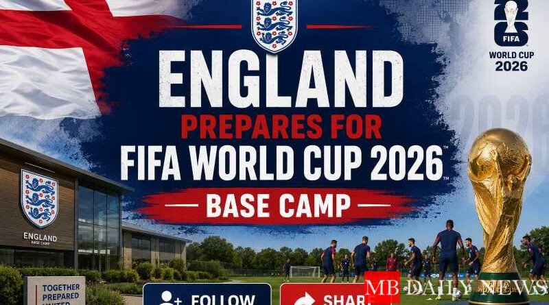 England Prepares for FIFA World Cup 2026 Base Camp