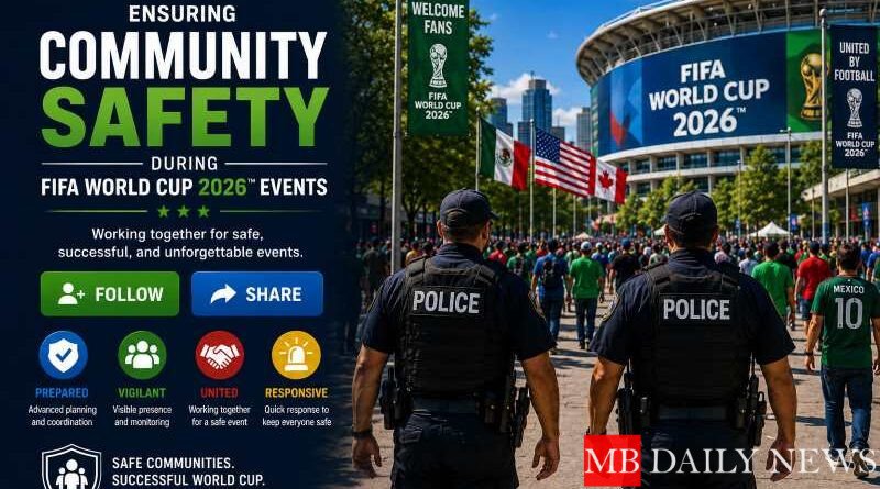 Ensuring Community Safety During FIFA World Cup 2026 Events