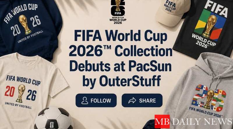 FIFA World Cup 2026™ Collection Debuts at PacSun by OuterStuff