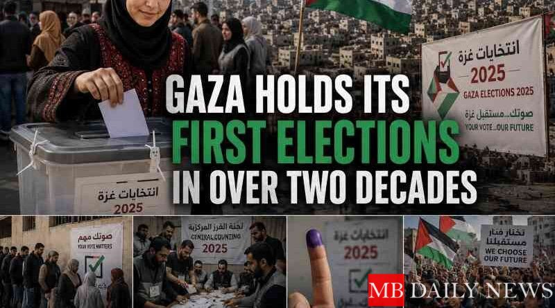 Gaza Holds Its First Elections in Over Two Decades