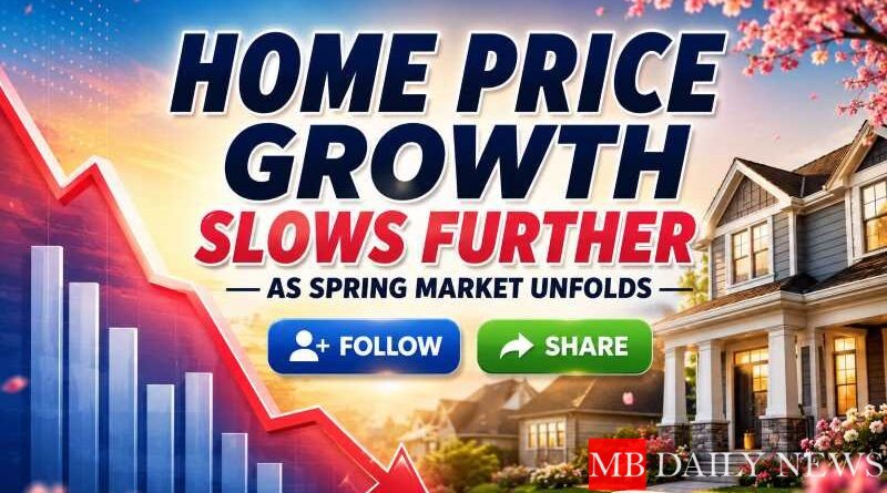 Home Price Growth Slows Further as Spring Market Unfolds