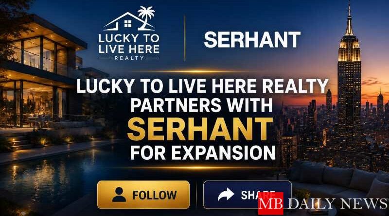 Lucky To Live Here Realty Partners with SERHANT. for Expansion