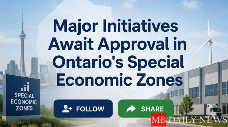 Major Initiatives Await Approval in Ontario's Special Economic Zones