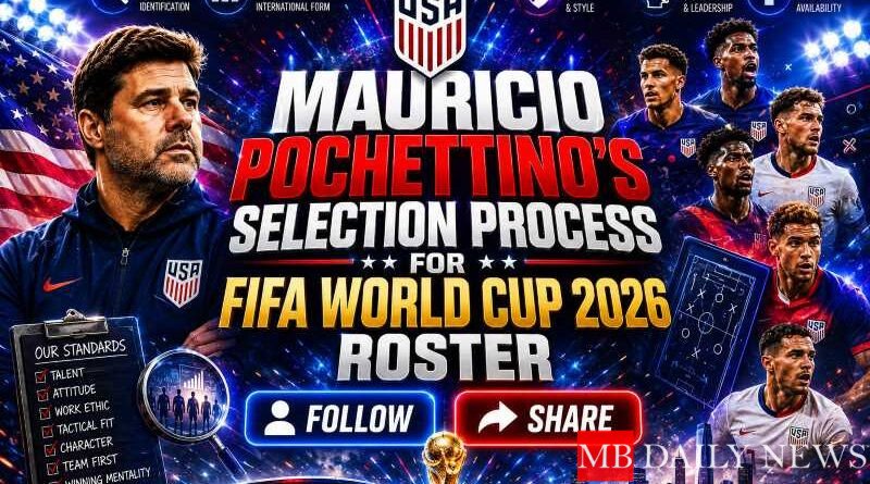 Mauricio Pochettino's Selection Process for FIFA World Cup 2026 Roster