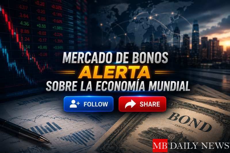 Mercado de bonos alerta sobre la economía mundial