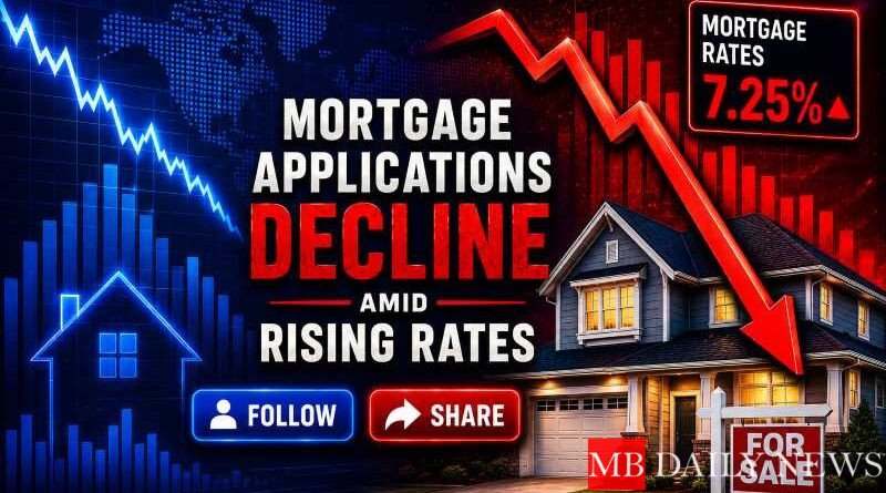 Mortgage Applications Decline Amid Rising Rates