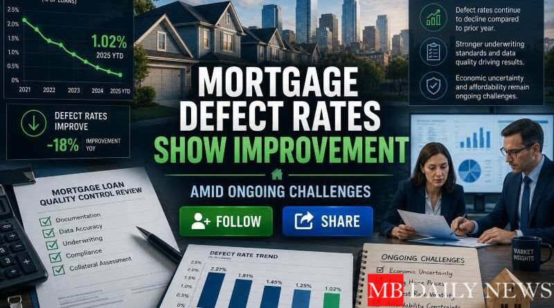 Mortgage Defect Rates Show Improvement Amid Ongoing Challenges