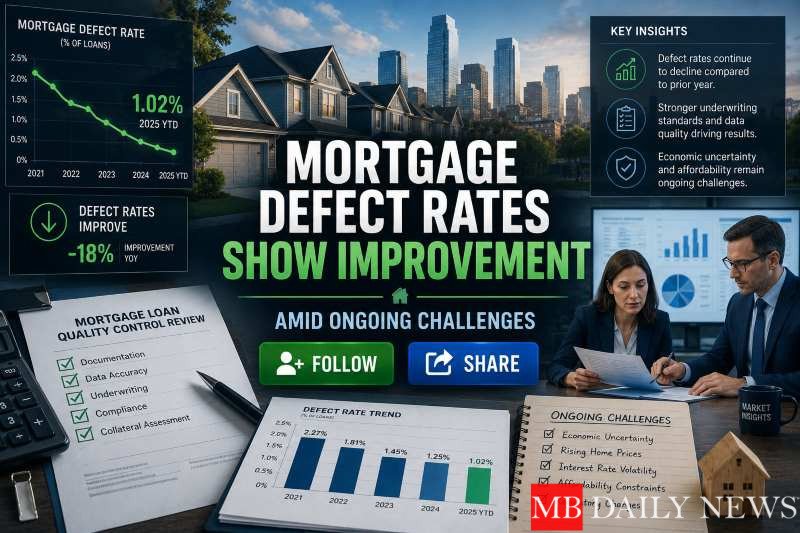 Mortgage Defect Rates Show Improvement Amid Ongoing Challenges