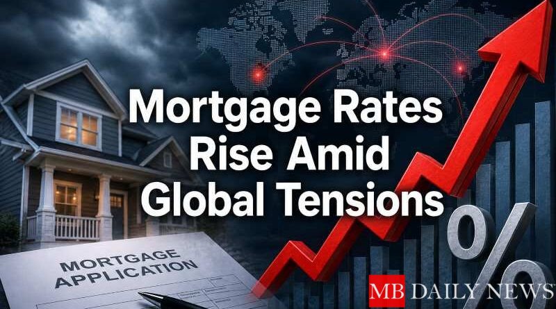 Mortgage Rates Rise Amid Global Tensions