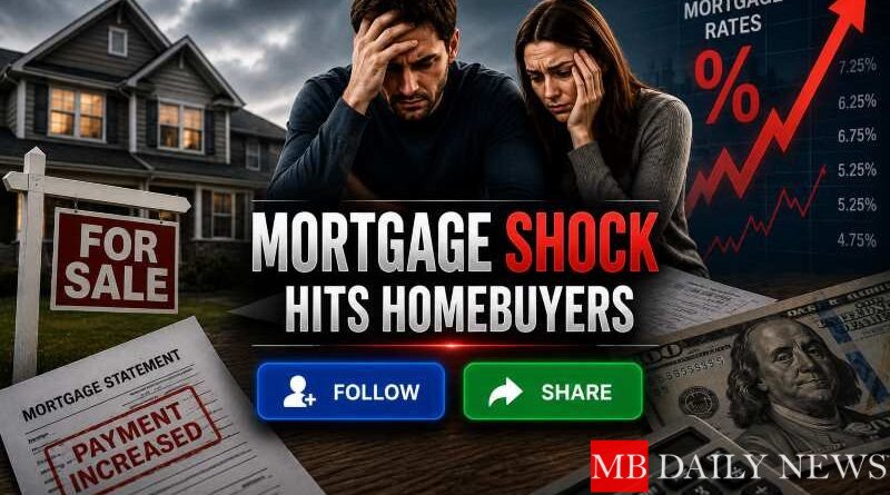 Mortgage Shock Hits Homebuyers