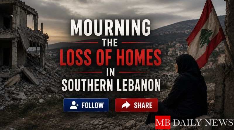 Mourning the Loss of Homes in Southern Lebanon