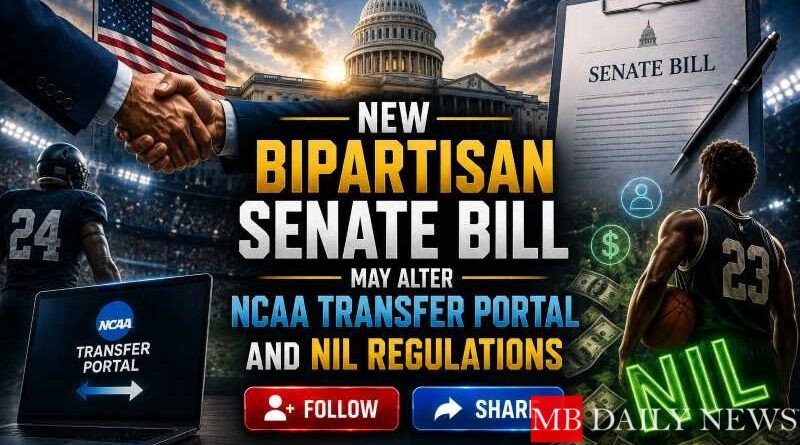 New Bipartisan Senate Bill May Alter NCAA Transfer Portal and NIL Regulations