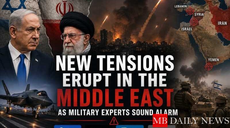 New Tensions Erupt in the Middle East as Military Experts Sound Alarm