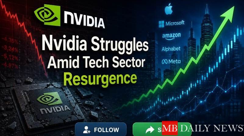 Nvidia Struggles Amid Tech Sector Resurgence