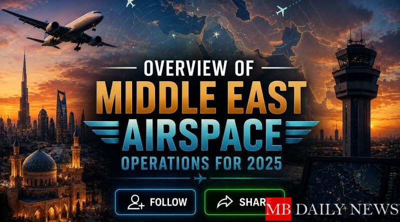 Overview of Middle East Airspace Operations for 2025