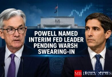 Powell Named Interim Federal Reserve Leader Pending Warsh Swearing-In