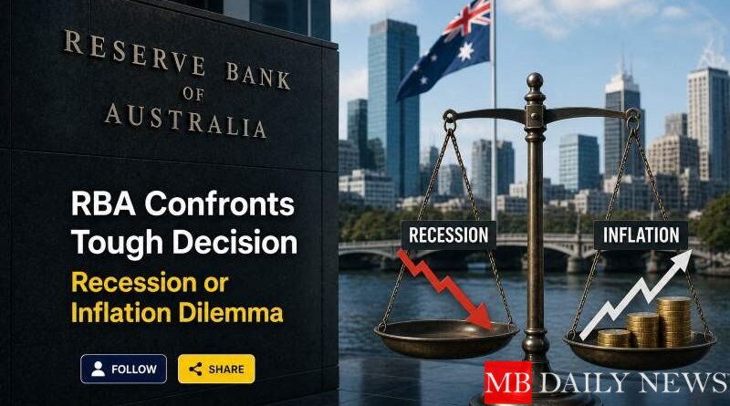 RBA Confronts Tough Decision Recession or Inflation Dilemma