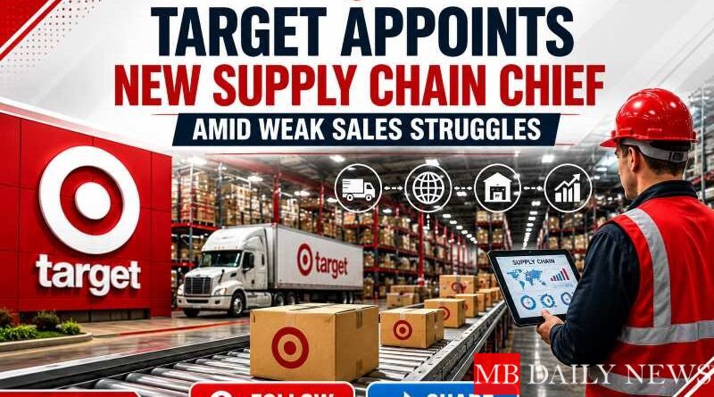 Target Appoints New Supply Chain Chief Amid Weak Sales Struggles