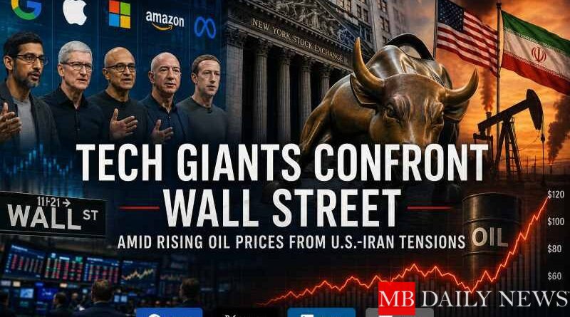 Tech Giants Confront Wall Street Amid Rising Oil Prices from U.S.-Iran Tensions