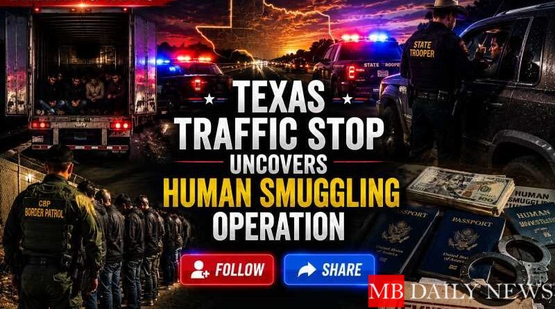 Texas Traffic Stop Uncovers Human Smuggling Operation