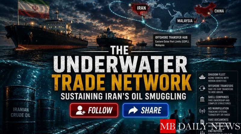 The Underwater Trade Network Sustaining Iran's Oil Smuggling