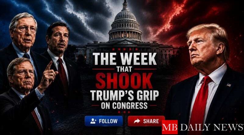 The Week That Shook Trump’s Grip on Congress