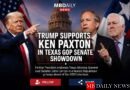 Trump Backs Ken Paxton in Texas GOP Senate Showdown