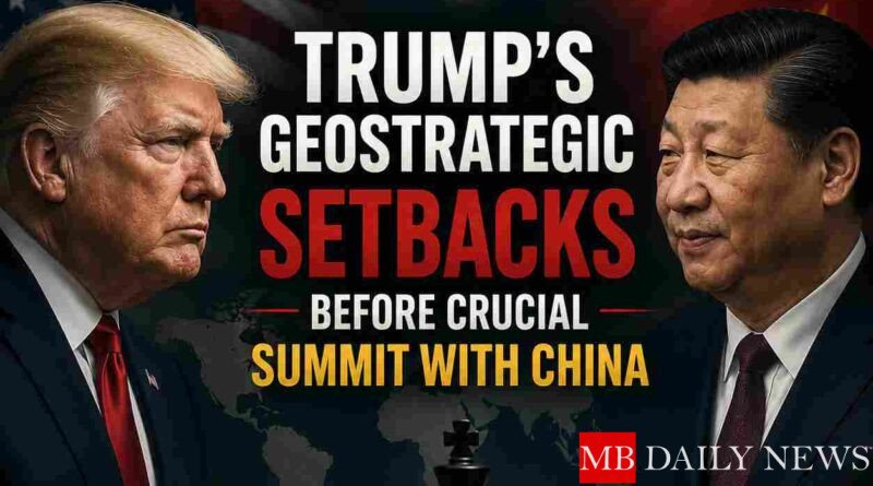 Trump’s Geostrategic Setbacks Before Crucial Summit with China