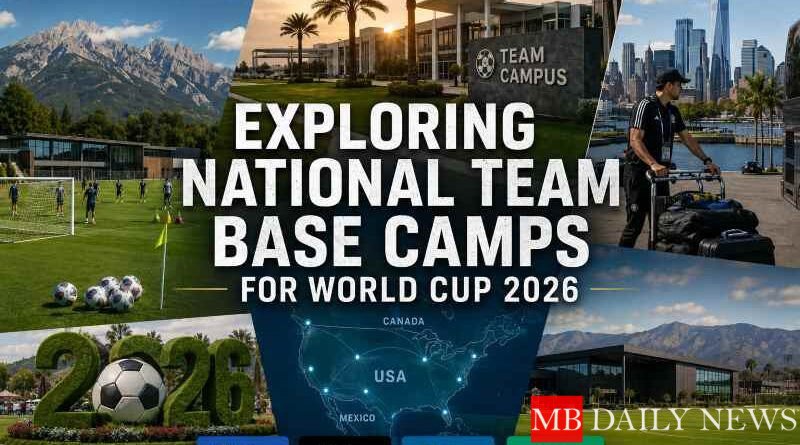 World Cup 2026 national team base camps