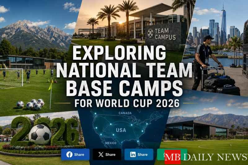 World Cup 2026 national team base camps