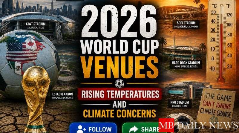 2026 World Cup Venues: Rising Temperatures and Climate Concerns