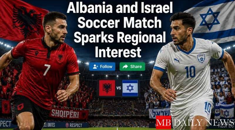 Albania and Israel Soccer Match Sparks Regional Interest