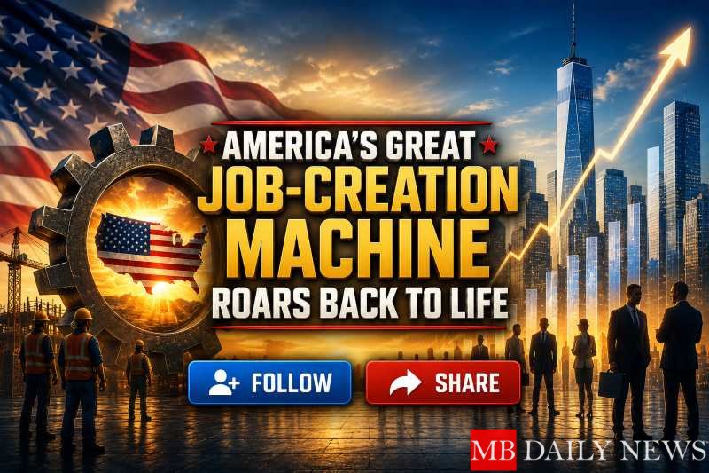 America's Great Job-Creation Machine Roars Back to Life