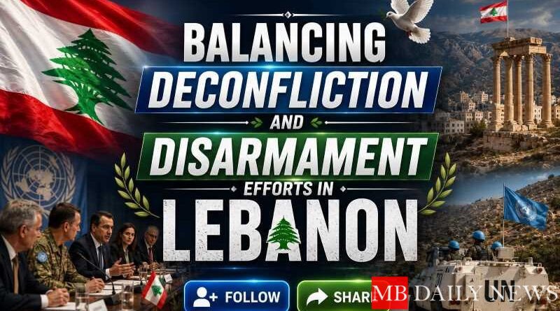 Balancing Deconfliction and Disarmament Efforts in Lebanon