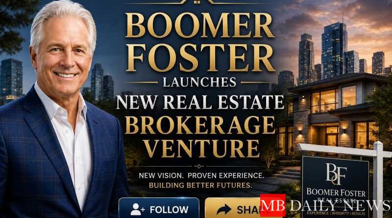 Boomer Foster Launches New Real Estate Brokerage Venture