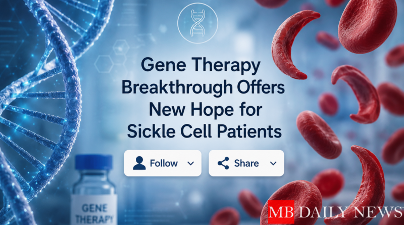 Gene Therapy Breakthrough Offers New Hope for Sickle Cell Patients