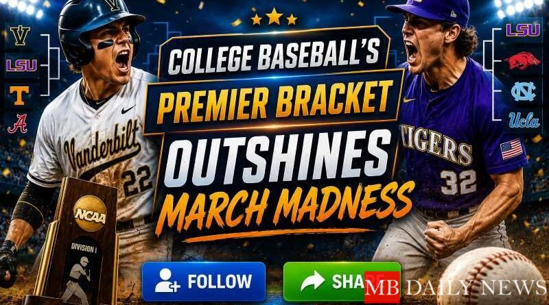 College Baseball's Premier Bracket Outshines March Madness