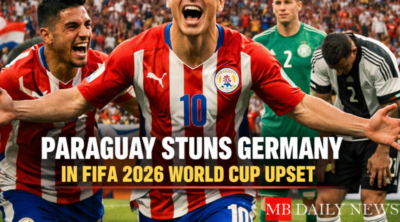 Paraguay Stuns Germany in FIFA 2026 World Cup Upset Featuring Almirón
