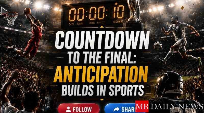 Countdown to the Final: Anticipation Builds in Sports