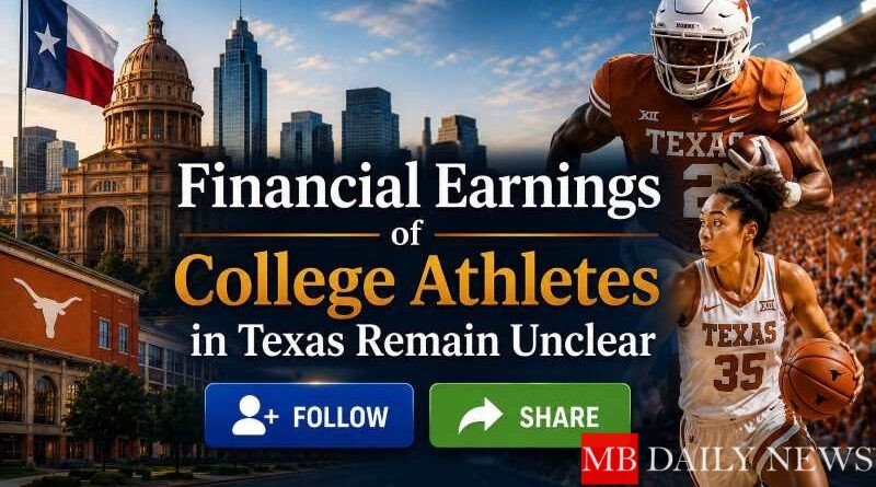 Financial Earnings of College Athletes in Texas Remain Unclear