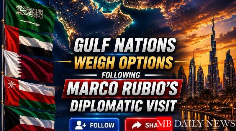 Gulf Nations Weigh Options Following Marco Rubio's Diplomatic Visit