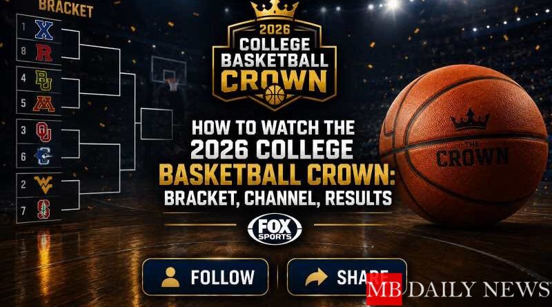 How to Watch the 2026 College Basketball Crown: Bracket, Channel, Results - FOX Sports