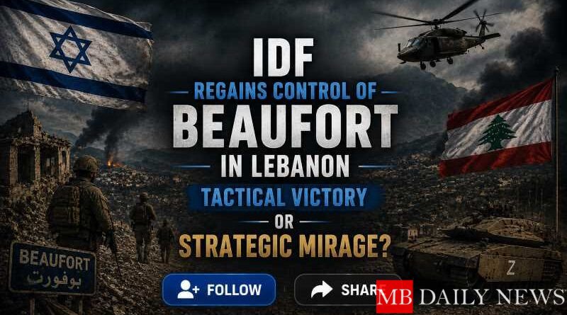 IDF Regains Control of Beaufort in Lebanon: Tactical Victory or Strategic Mirage?
