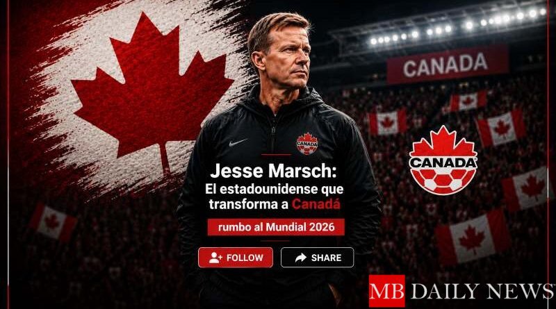 Jesse Marsch: El estadounidense que transforma a Canadá rumbo al Mundial 2026