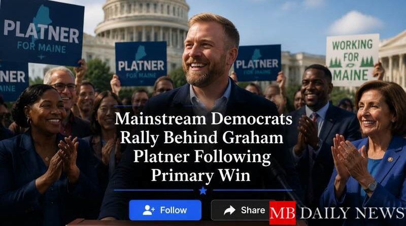 Mainstream Democrats Rally Behind Graham Platner Following Primary Win
