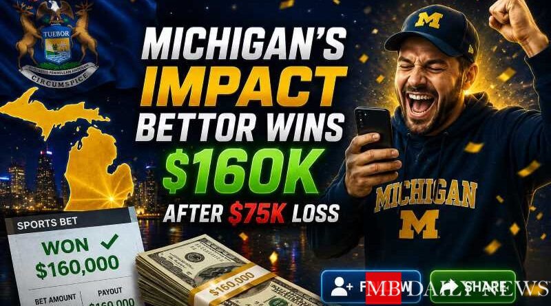 Michigan's Impact: Bettor Wins $160K After $75K Loss