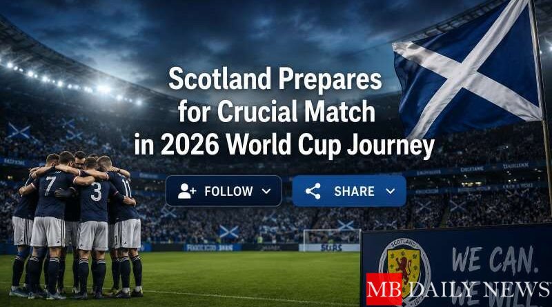 Scotland Prepares for Crucial Match in 2026 World Cup Journey