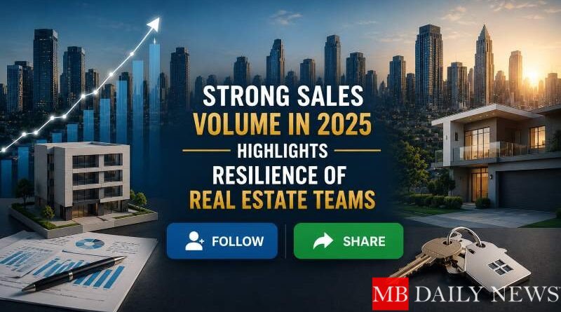 Strong Sales Volume in 2025 Highlights Resilience of Real Estate Teams