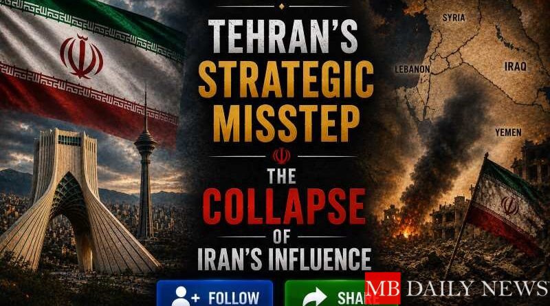 Tehran's Strategic Misstep: The Collapse of Iran's Influence