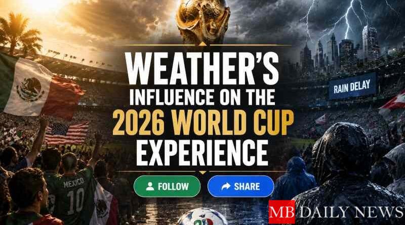 Weather's Influence on the 2026 World Cup Experience